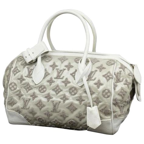 borsa bianca louis vuitton